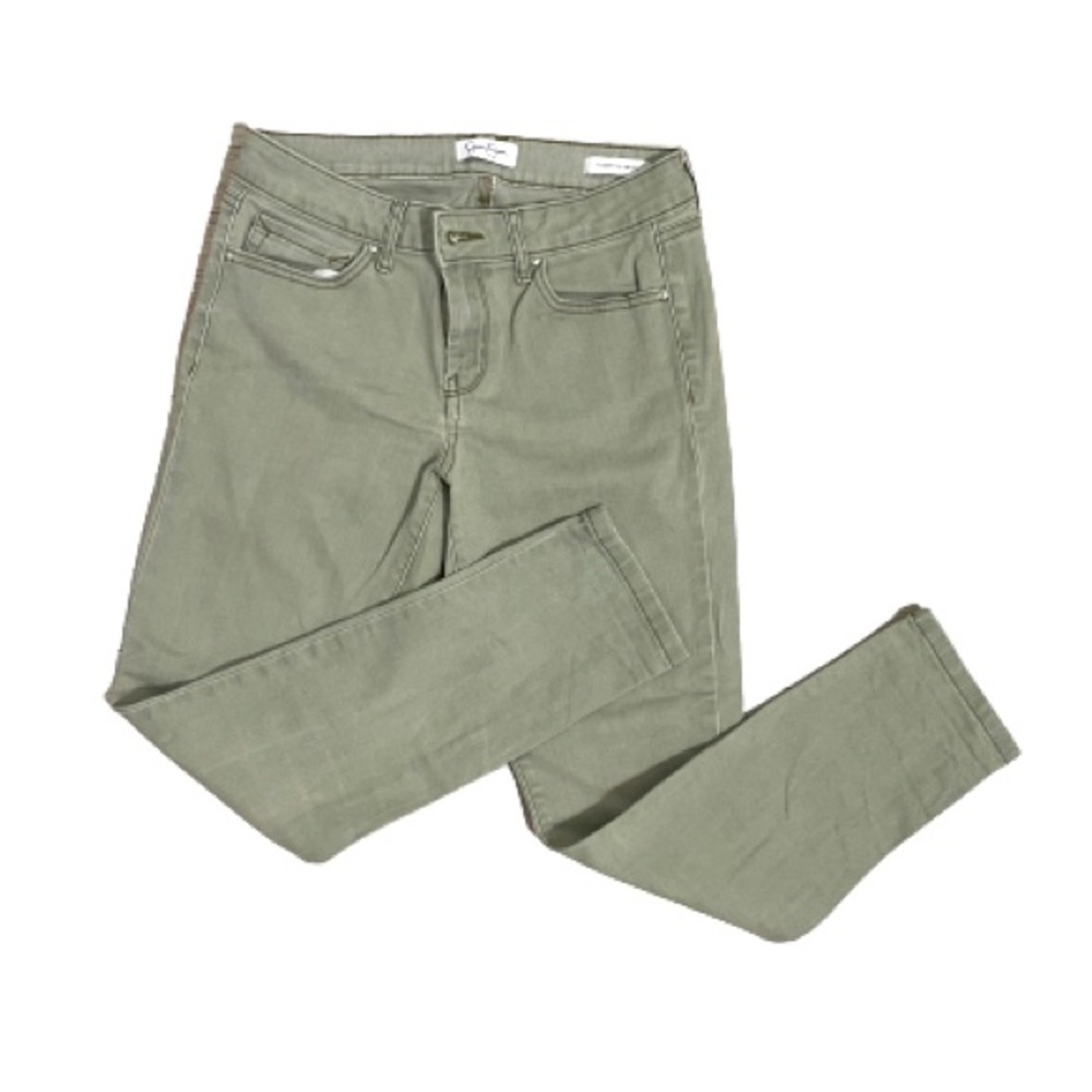 Jessica Simpson Cropped Jeans Faded Green Size 6 28